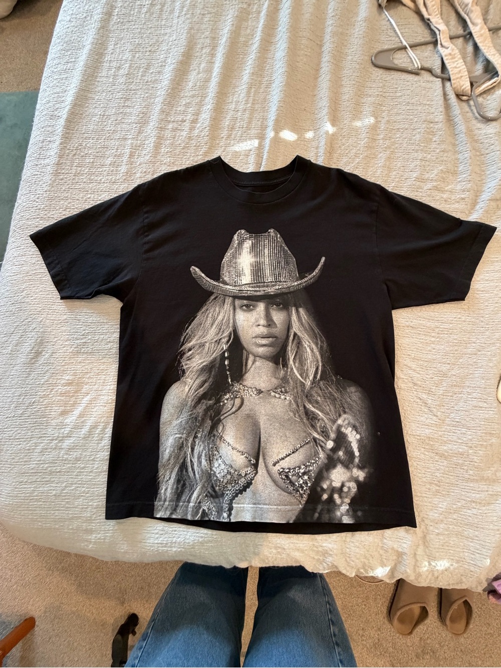Beyonce Renaissance Tour Shirt Cowboy Hat Cowgirl Official Merch RWT 2023